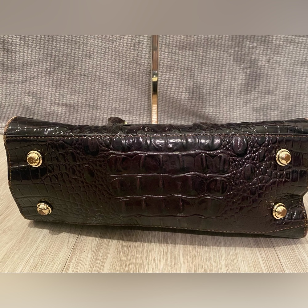 Brahmin Croc Embossed Satchel - Picture 13 of 16